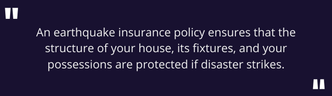 quote about earthquake insurance